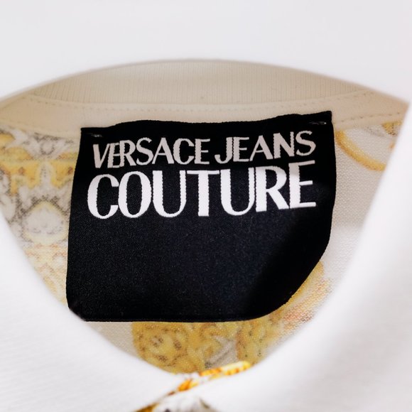 Versace Jeans Printed Polo Shirt - Picture 4 of 12